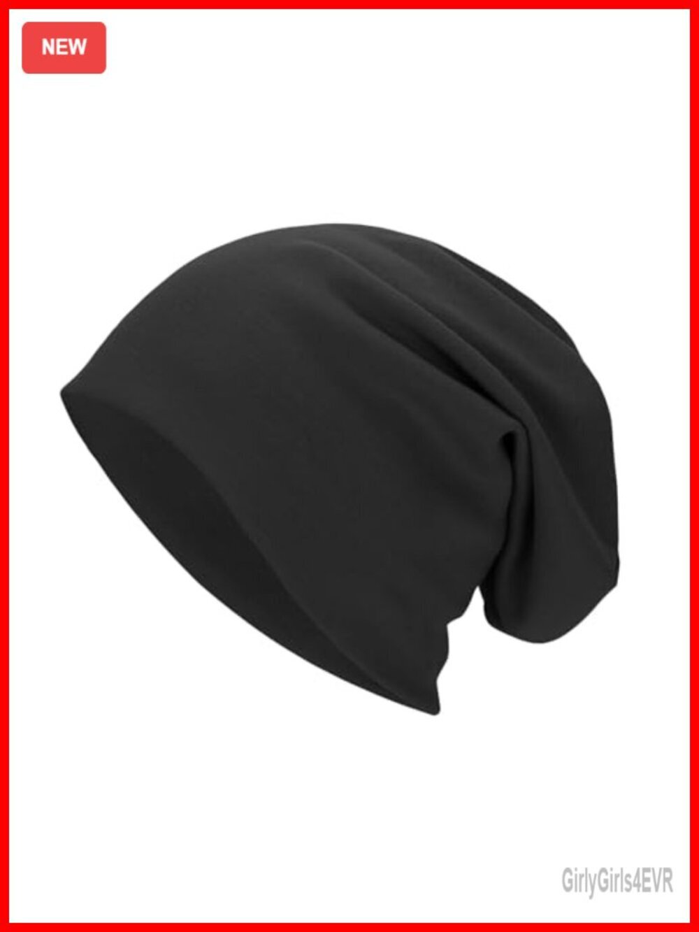 Slouchy Beanie Hat - 100% Cotton Chemo Headwear Sleep Cap
